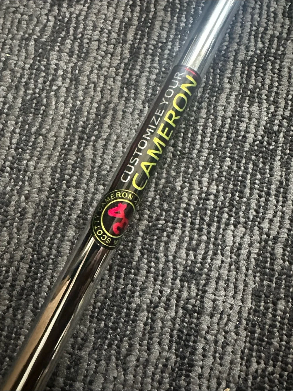 Scotty Cameron Super Select Newport 2 Putter Head in Silver with Red Logo